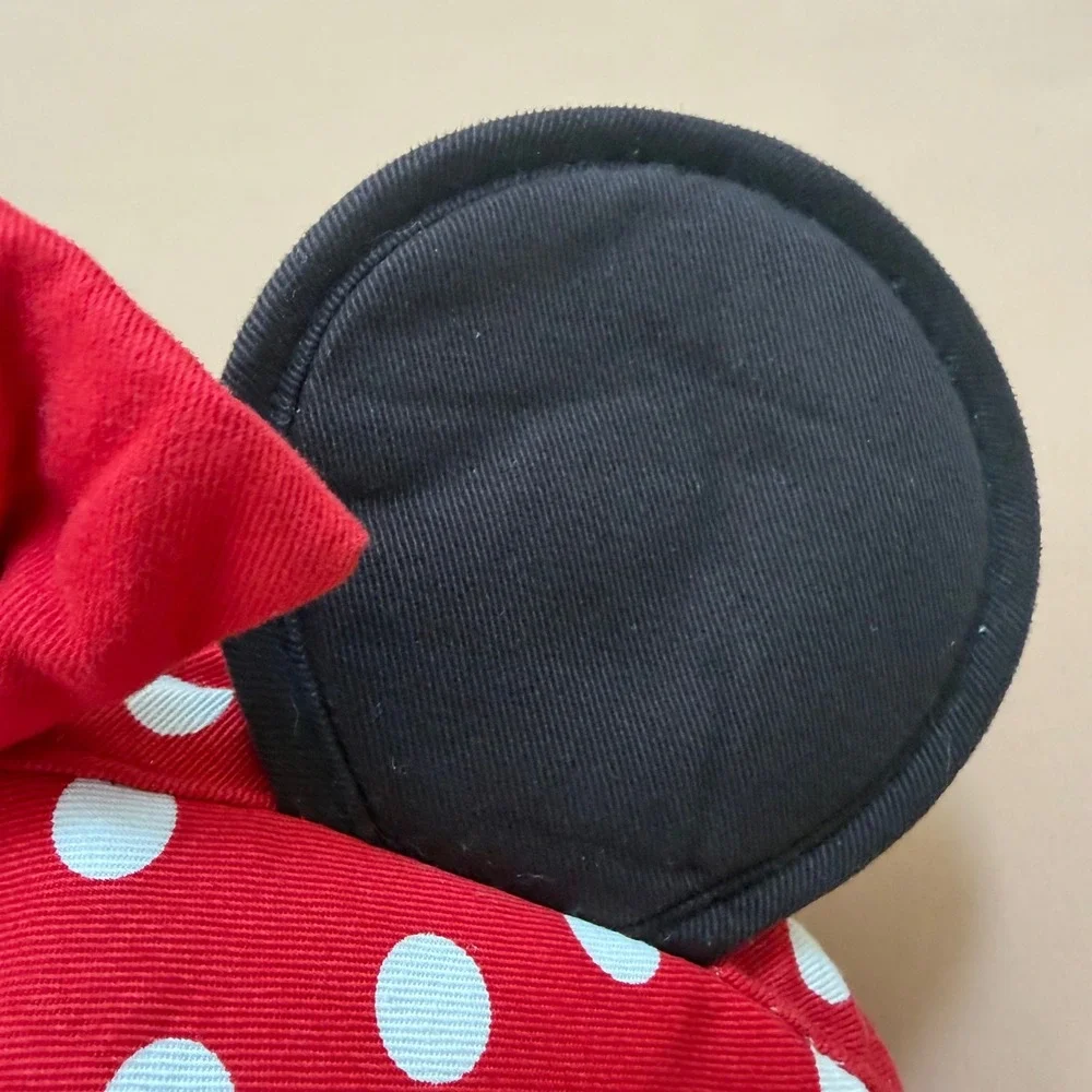 Walt Disney World Kids Minnie Mouse Polka Dot Snapback Hat with Ears and Bow